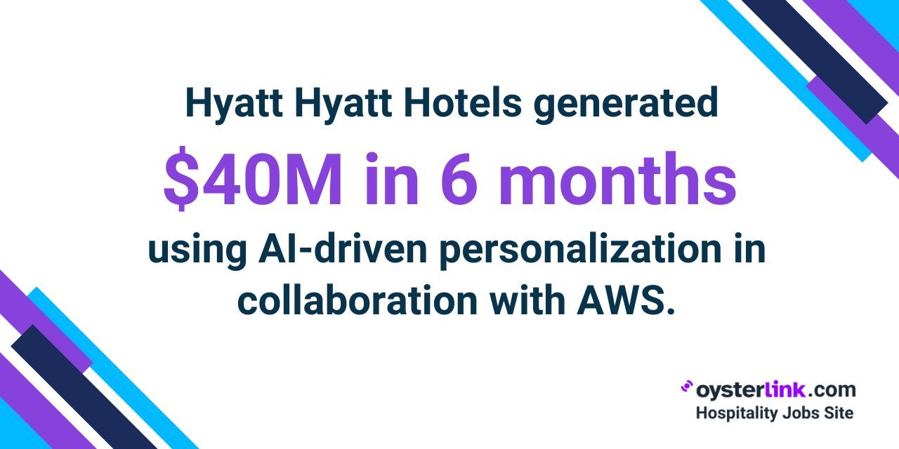 Hyatt boosted revenue using AI personalization with AWS